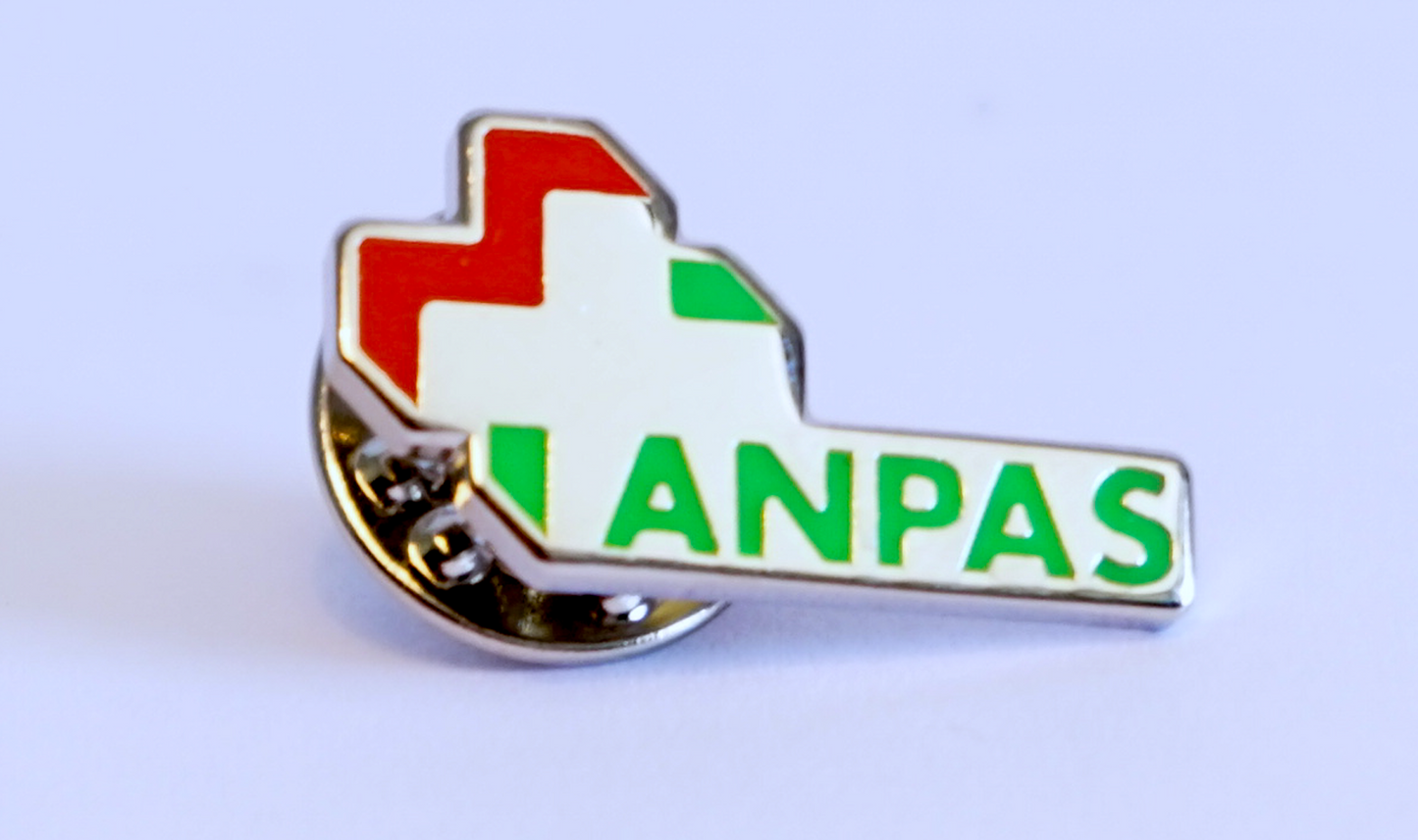 Pin argento lucido